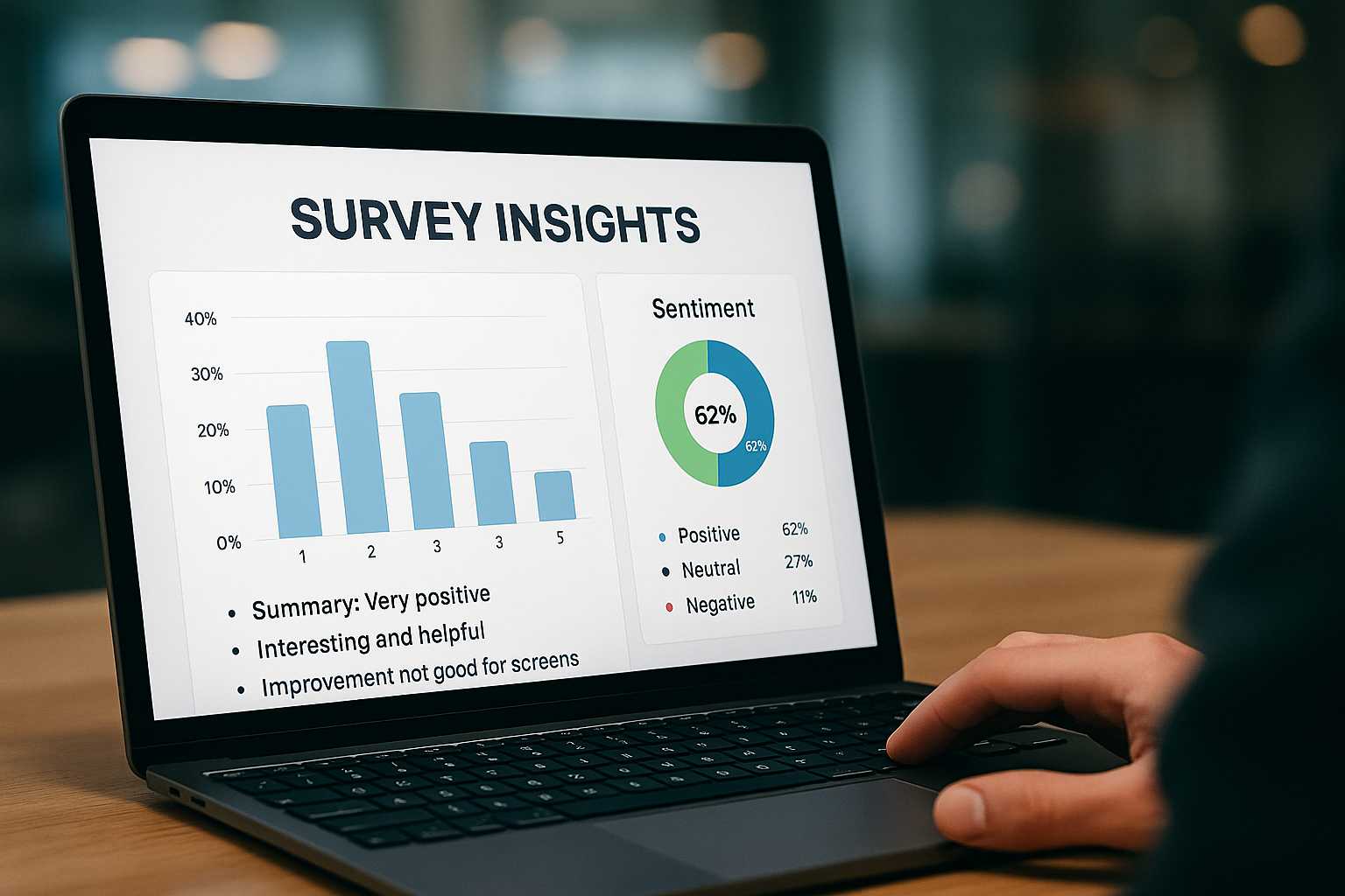 מערכת סקרים מבוססת AI